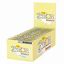 GAROTO  BATON CHOCOLATE BRANCO DP 30X16G